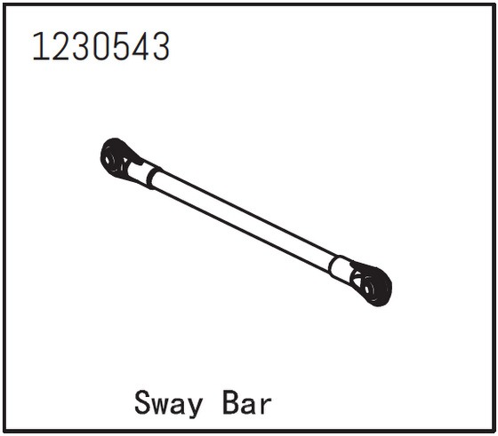 Absima kallistuksenvakaajan tanko 1 Absima Sway Bar