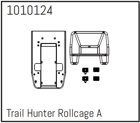 Absima T-Hunter Rollcage-Set A – PRO Crawler 1:18 1 Absima T-Hunter Rollcage Set A - PRO Crawler 1:18