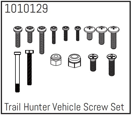 Absima T-Hunter Schraubensatz - PRO Crawler 1:18 1 Absima T-Hunter Screw Set - PRO Crawler 1:18