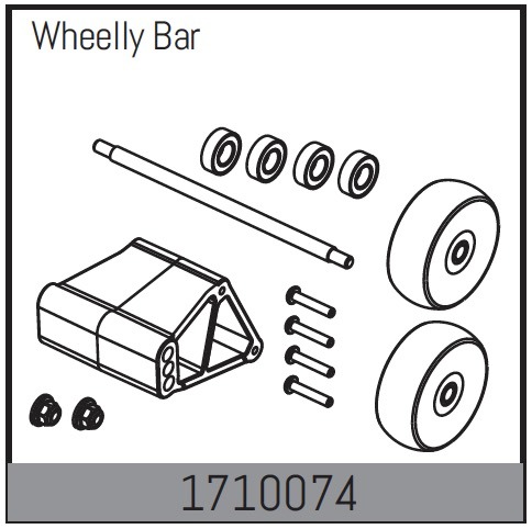 Absima Wheelie Bar 1 Absima Wheelie Bar
