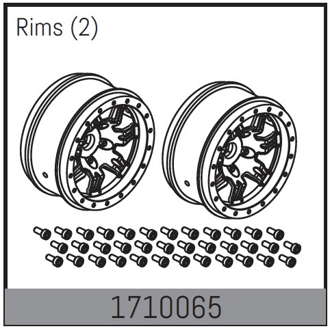 Absima Wheels (2) 1 Absima Wheels (2)