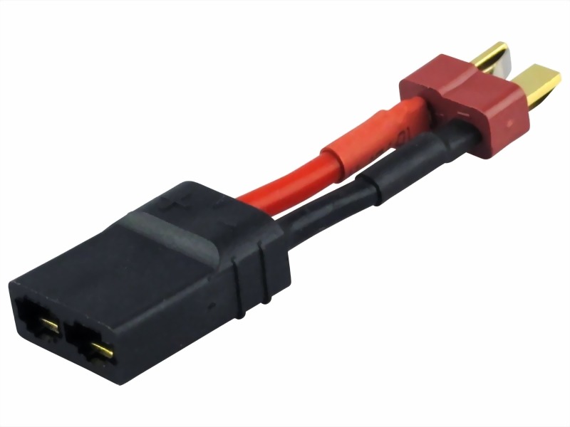 Adapter with cable T-plug (M) suitable for Traxxas (F) 50mm 1 Adapter with cable T-plug (M) suitable for Traxxas (F) 50mm