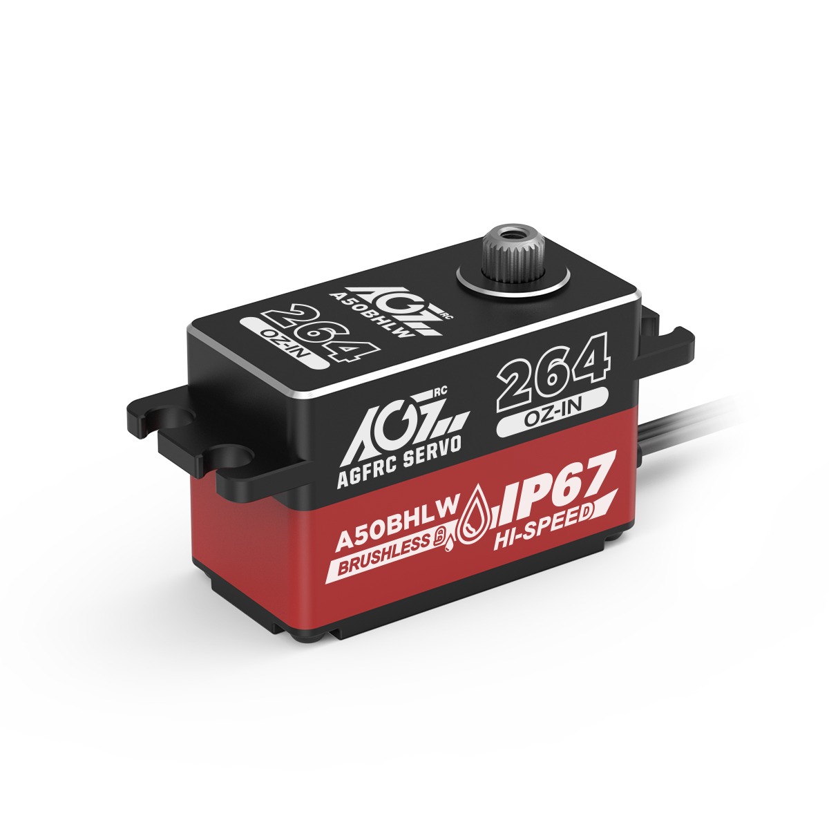 AGFRC A50BHLW (19kg/0,073s/8,4V) Veekindel madal servo 4 AGFRC A50BHLW (19kg/0,073s/8,4V) Veekindel madal servo