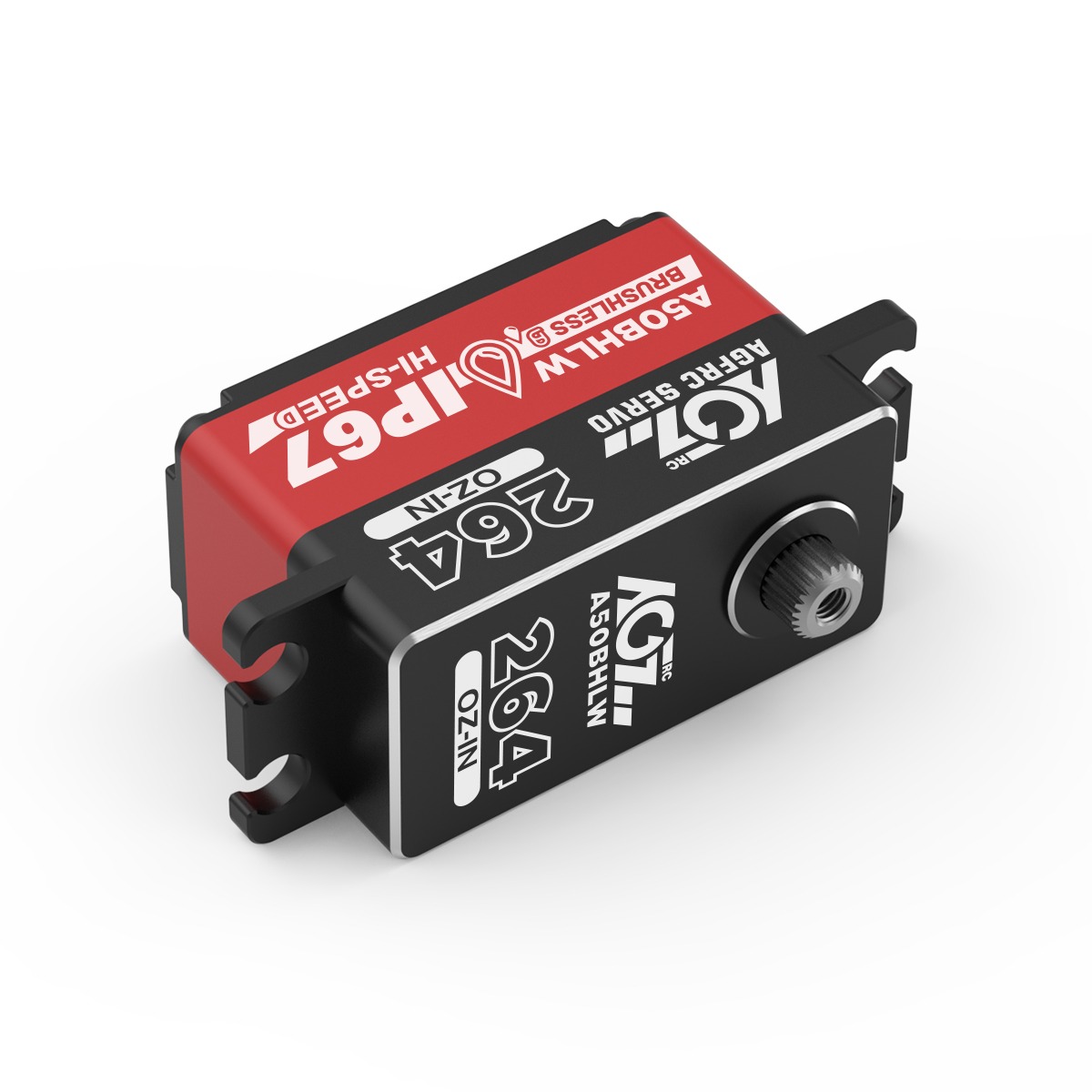 AGFRC A50BHLW (19kg/0,073s/8,4V) Veekindel madal servo 9 AGFRC A50BHLW (19kg/0,073s/8,4V) Veekindel madal servo