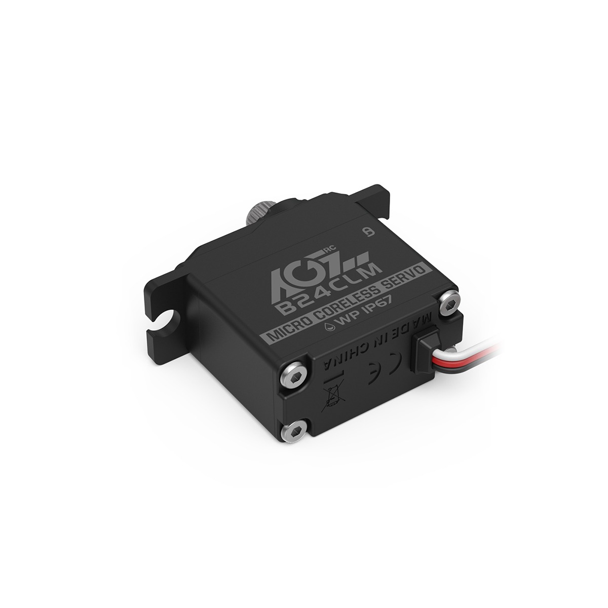 AGFRC B24CLM (6kg/0.085s/8.4v) High Speed Coreless Mini Servo 4 AGFRC B24CLM (6kg/0.085s/8.4v) High Speed Coreless Mini Servo