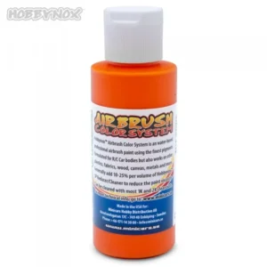 Airbrush Color Neon Flame Orange 60ml #HN25010 Hobbynox
