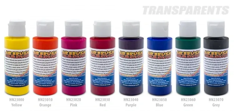 Aerograafi värv Transparent Red 60ml #HN23030 Hobbynox 2 Aerograafi värv Transparent Red 60ml #HN23030 Hobbynox