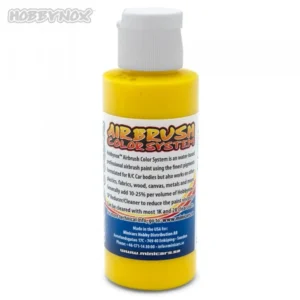 Airbrush Color Transparent Yellow 60ml #HN23000 Hobbynox