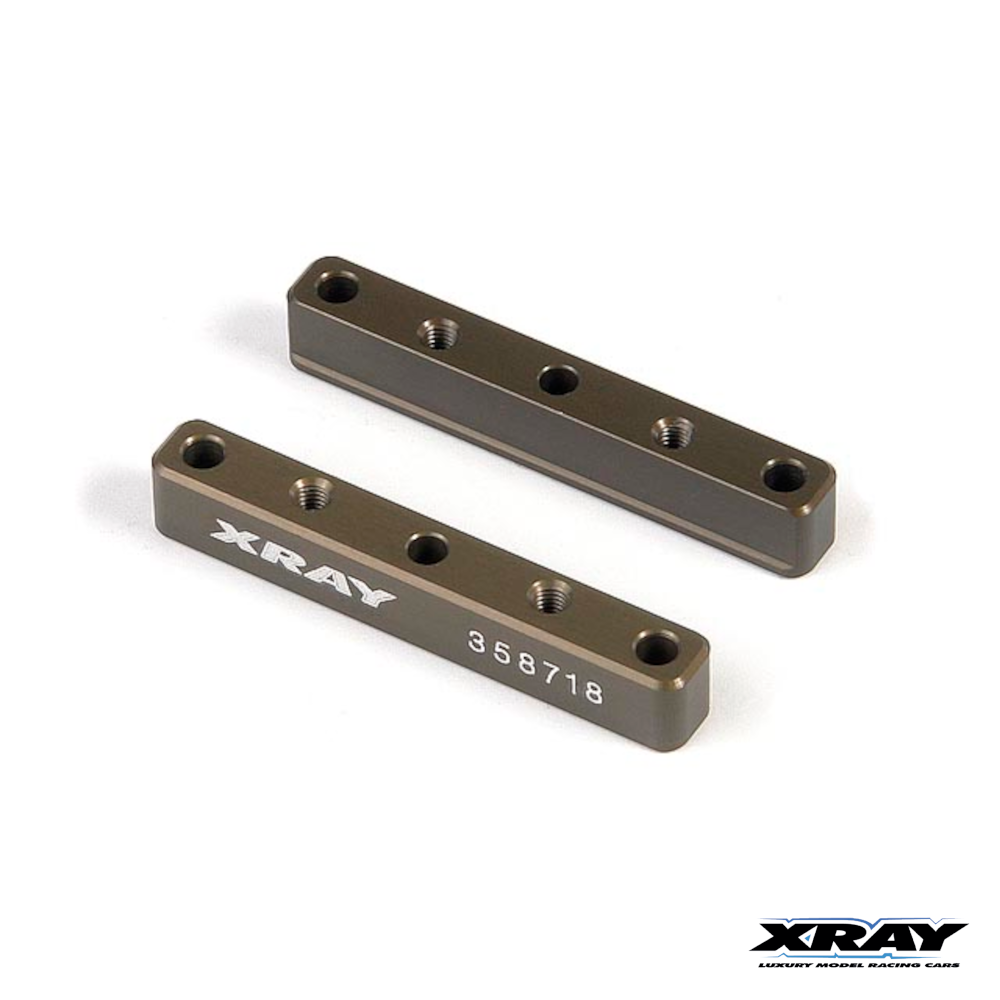 Alu Stands For Engine Mount - Xray 358718 1 Alu Stands For Engine Mount - Xray 358718