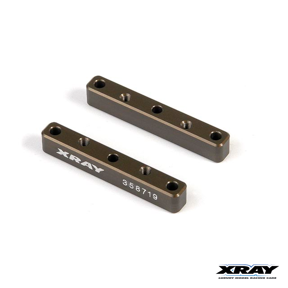 Alu Stands For Engine Mount - Xray 358719 1 Alu Stands For Engine Mount - Xray 358719