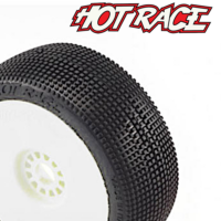 HotRace AMAZZONIA 1/8 Buggy Glued on White Rims