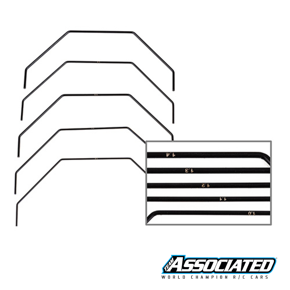 Team Associated 92458 Anti-roll Bar Set Rear - RC10B7 - Team Associated 92458 1 Anti-roll Bar Set Rear - RC10B7 - Team Associated 92458