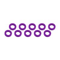 Ultimate Racing Aluminum Shim (3x6x1mm) (10pcs)