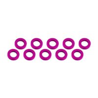 Ultimate Racing Aluminum Shim (3x6x1mm) (10pcs)