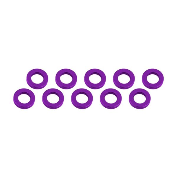 Ultimate Racing Aluminum Shim (3x6x2mm) (10pcs)