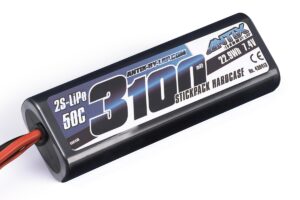 3100mAh 50C 7.4V 2S ANTIX by LRP Graphene LiPo (T-Plug, 210g)
