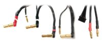 LRP Double 2S-Charging Lead - 4mm, XH to 4/5mm, 2mm (60cm)