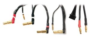 LRP Double 2S-Charging Lead - 4mm, XH to 4/5mm, 2mm (60cm)