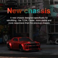 Turbo Racing 1/76 C75 RC Onroad Car RTR (1) Red