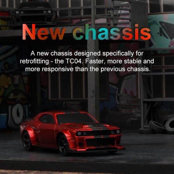 Turbo Racing 1/76 C75 RC Onroad Car RTR (1) Red