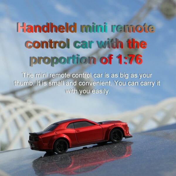 Turbo Racing 1/76 C75 RC Onroad Car RTR (1) Red
