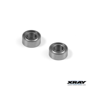 Ball Bearing 3x6x2.5mm ZZ (2 pcs) - Xray #930306