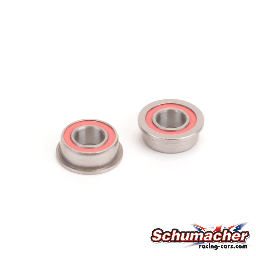 Ball Bearing 5x10x4mm Flanged 2RS (2) #U7088 Schumacher 1 Ball Bearing 5x10x4mm Flanged 2RS (2) #U7088 Schumacher