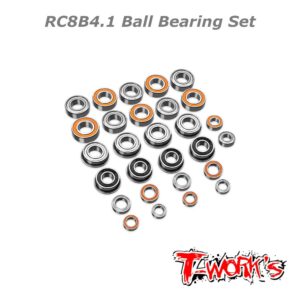 Ball Bearing Set - RC8B4.1 (28) - T-Work's BBS-RC8B4.1