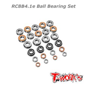 Ball Bearing Set - RC8B4.1e (26) - T-Work's BBS-RC8B4.1e
