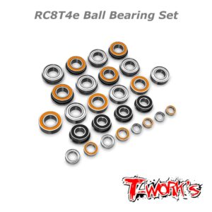 Ball Bearing Set - RC8T4e (26) - T-Work's BBS-RC8T4E