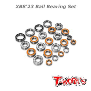 Ball Bearing Set - XB8'23 (24) - T-Work's BBS-XB8'23