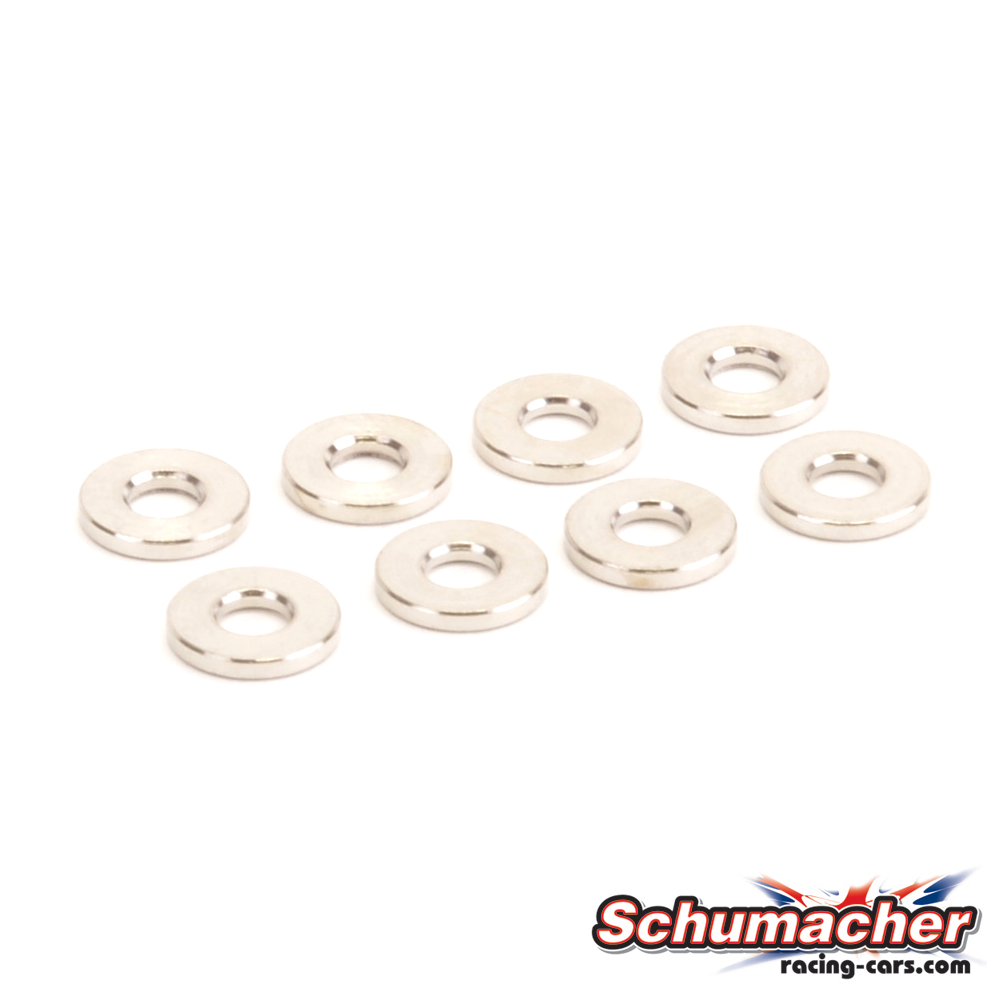 Ball Stud Washer (8) #U4736 Schumacher 1 Ball Stud Washer (8) #U4736 Schumacher