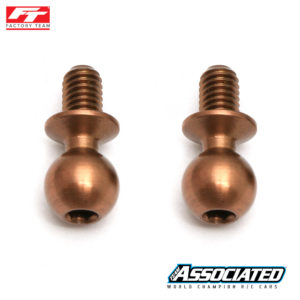 Ballstuds 4mm TiN FT HD - Team Associated 91452