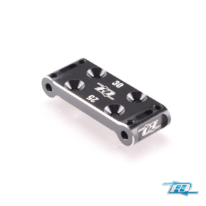 Bulkhead Front 25/30deg Alu Must #RDRP0292-BLK RDRP