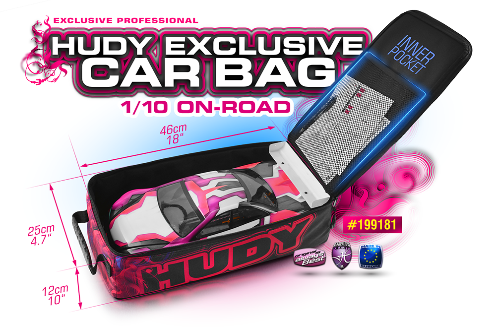 Car Bag 1/10 On-Road (199181) HUDY 2 Car Bag 1/10 On-Road (199181) HUDY