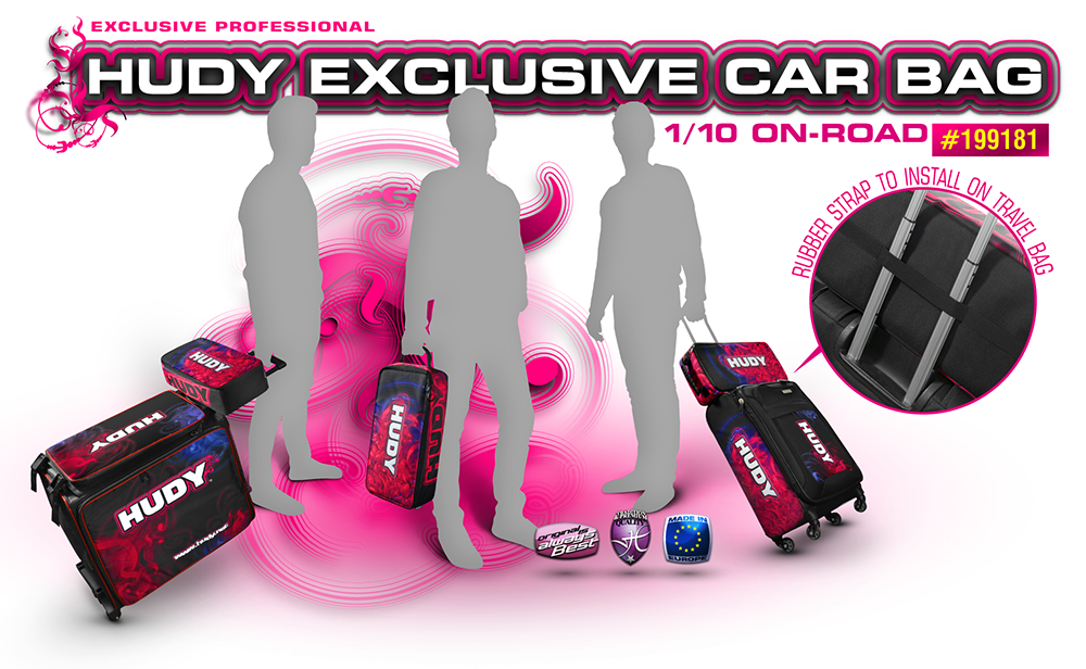 Car Bag 1/10 On-Road (199181) HUDY 3 Car Bag 1/10 On-Road (199181) HUDY