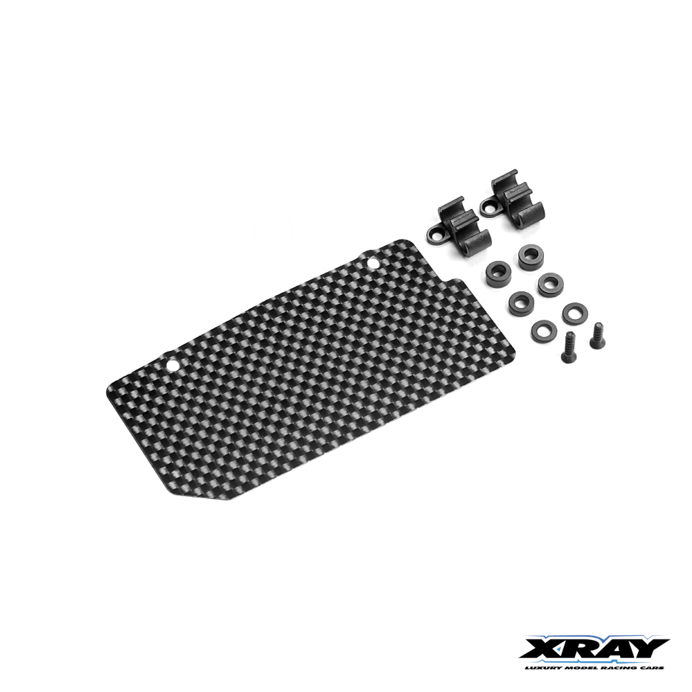 Carbon 125cc Fuel Tank Guard (358660) Xray 1 Carbon 125cc Fuel Tank Guard (358660) Xray