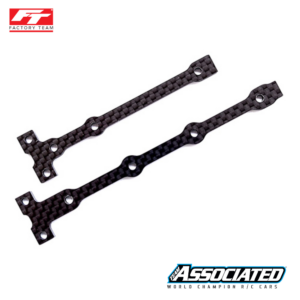 Chassis Brace Support Set 2.0mm FT Carbon #92283 Team Associated