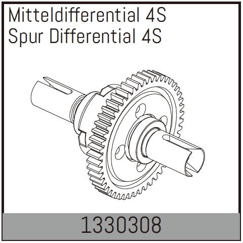 Diff Spur 4S (1330308) Absima 1 Diff Spur 4S (1330308) Absima