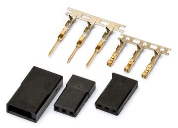 DynoMAX Connector Futaba gold plated pair 1 DynoMAX Connector Futaba gold plated pair