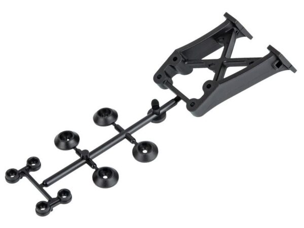 Mugen Rear Wing Mount +15 (X8R/8RE, X8TR/RE)