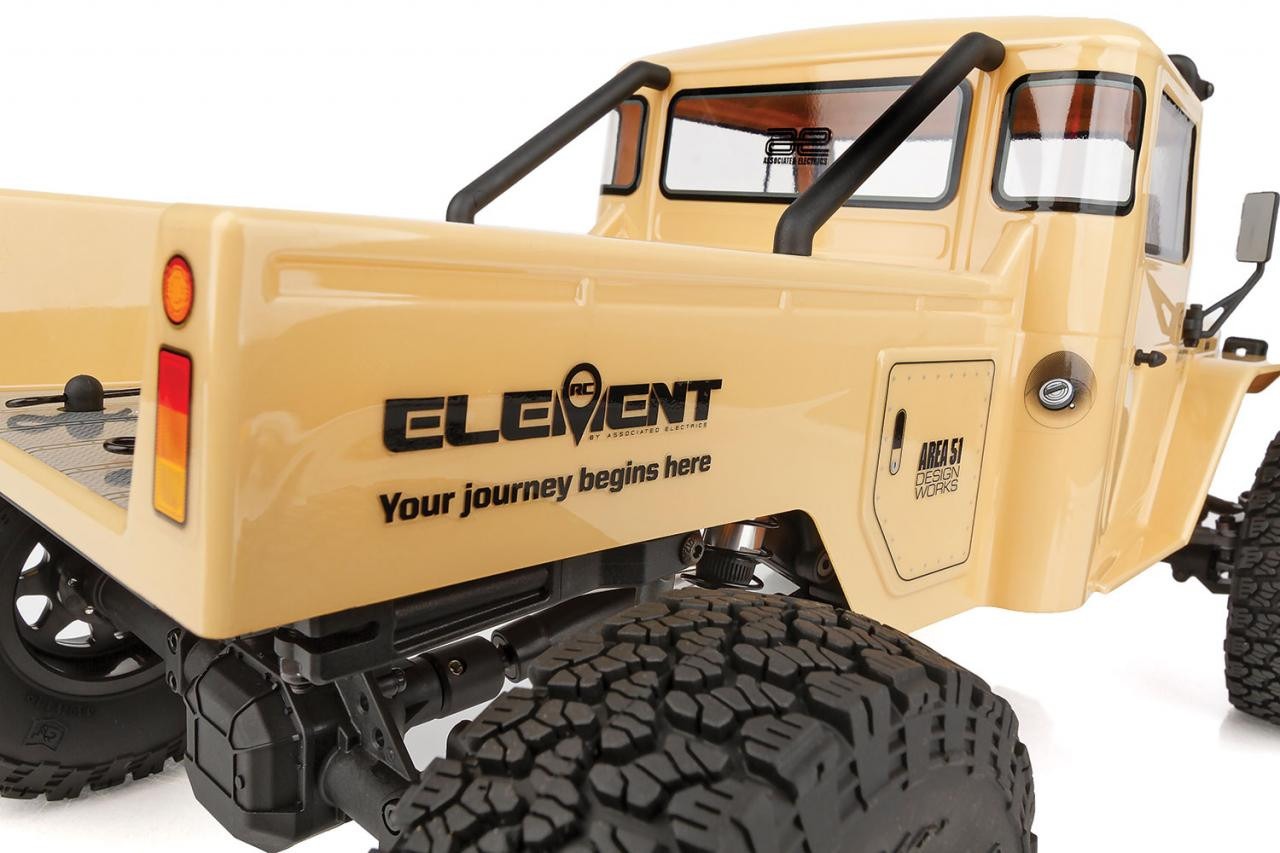 Element RC 1/10 Enduro Trail Truck Zuul Tan RTR #40124 16 Element RC 1/10 Enduro Trail Truck Zuul Tan RTR #40124