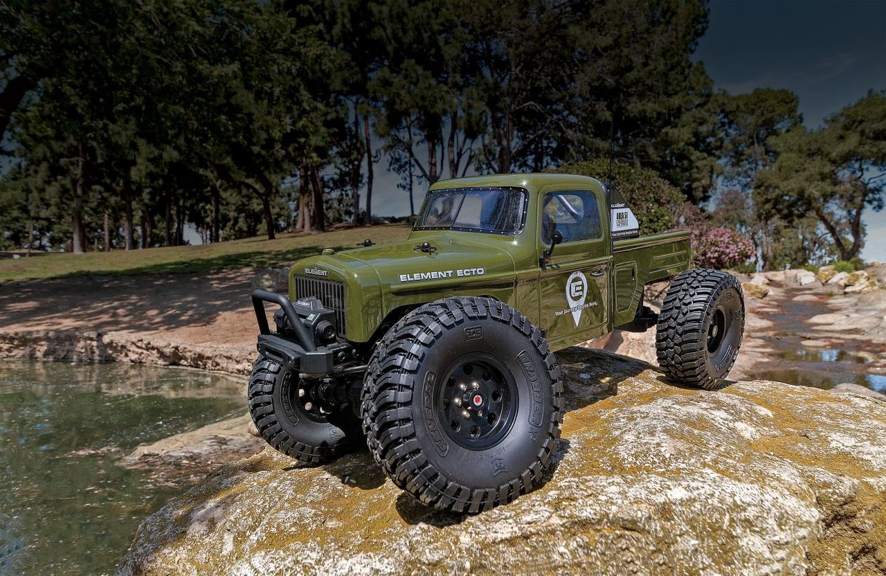 Rock Crawler Enduro Ecto Element RC Enduro Ecto Trail Truck RTR, green 17 Element RC Enduro Ecto Trail Truck RTR, green