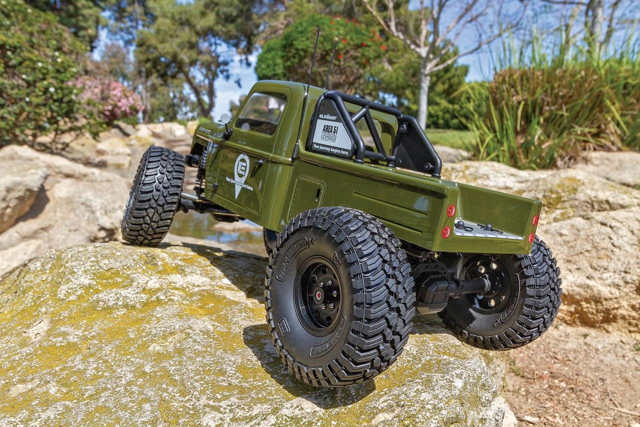 Rock Crawler Enduro Ecto Element RC Enduro Ecto Trail Truck RTR, green 16 Element RC Enduro Ecto Trail Truck RTR, green