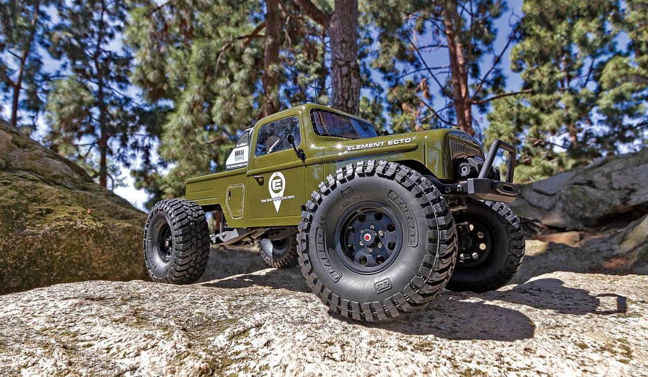 Rock Crawler Enduro Ecto Element RC Enduro Ecto Trail Truck RTR, green 14 Element RC Enduro Ecto Trail Truck RTR, green