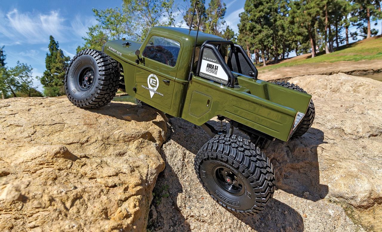 Rock Crawler Enduro Ecto Element RC Enduro Ecto Trail Truck RTR, green 13 Element RC Enduro Ecto Trail Truck RTR, green