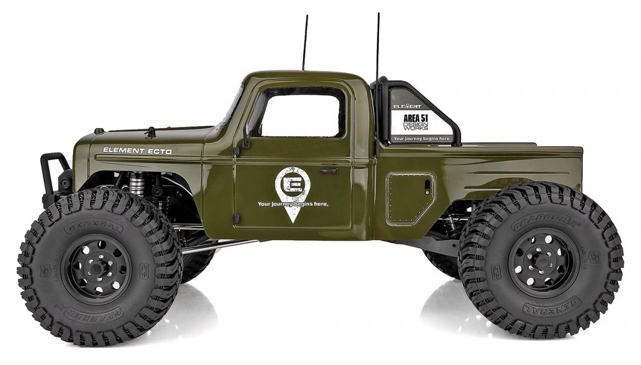 Rock Crawler Enduro Ecto Element RC Enduro Ecto Trail Truck RTR, green 9 Element RC Enduro Ecto Trail Truck RTR, green