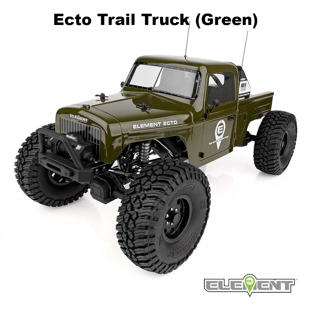Rock Crawler Enduro Ecto Element RC Enduro Ecto Trail Truck RTR, green 1 Element RC Enduro Ecto Trail Truck RTR, green
