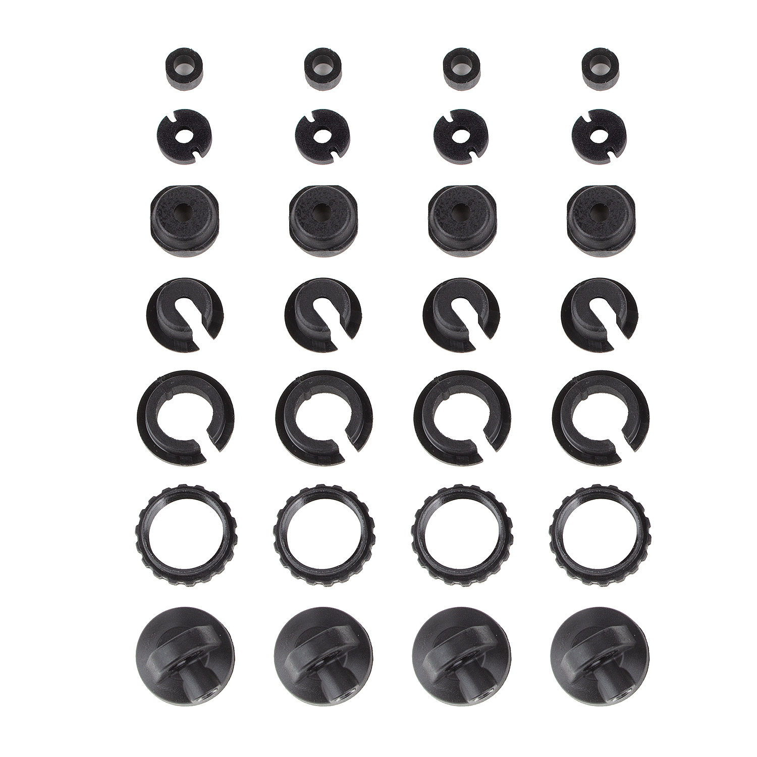 Element RC Enduro SE, Stoßdämpferteile, für 4 Stoßdämpfer 1 Element RC Enduro SE, Shock Parts, for 4 shocks