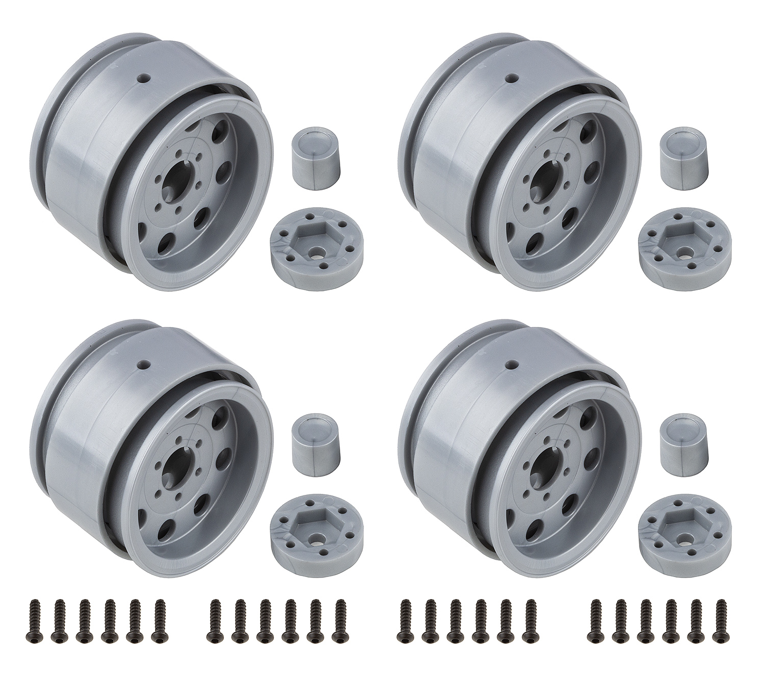 Element RC Enduro The Ocho Wheels, 1.90”, silver 1 Element RC Enduro The Ocho Wheels, 1.90”, silver